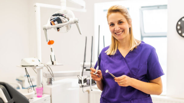 Dentist At Work