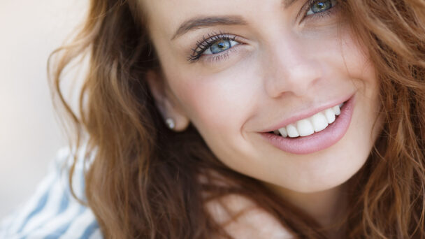 Smiling Woman Looking At The Camera